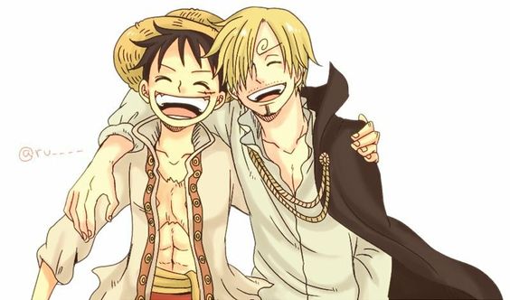 Luffy and Sanji 