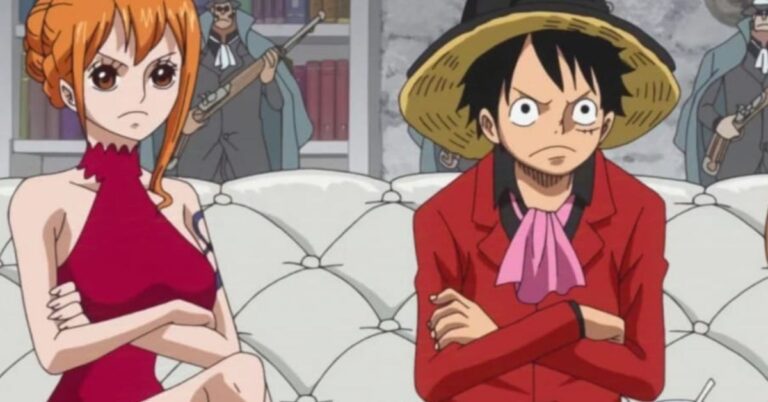 Nami and Luffy