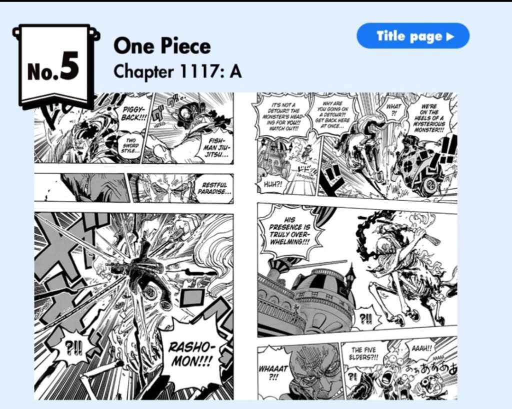 Most Read One Piece Chapter Of 2024
